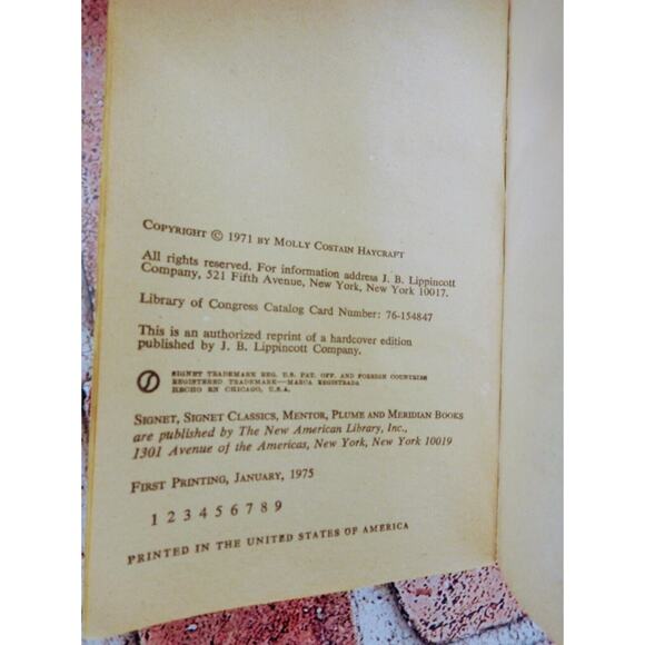 The King's Daughter‎ By Molly Costain Haycraft 1975 1st Ed PB Historical Romance - Picture 3 of 10